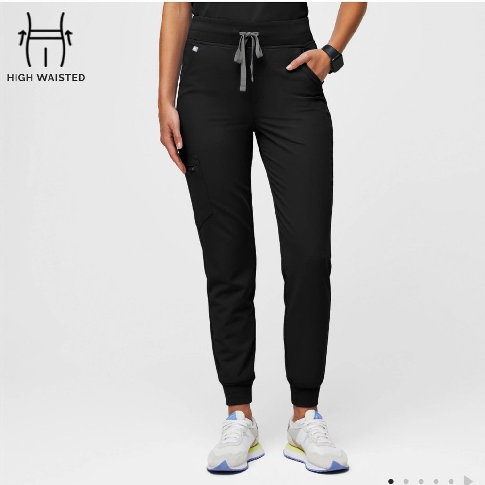 High Waisted Zamora Jogger Scrub Pants